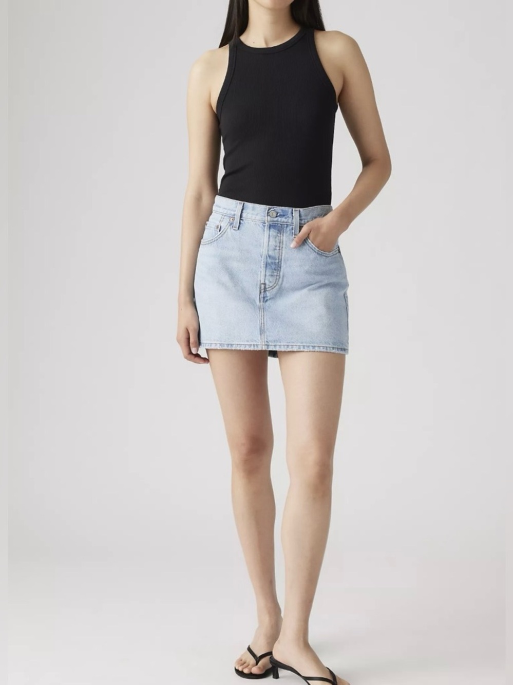 Levi's Women’s 511 Slim Fit Mini Skirt
